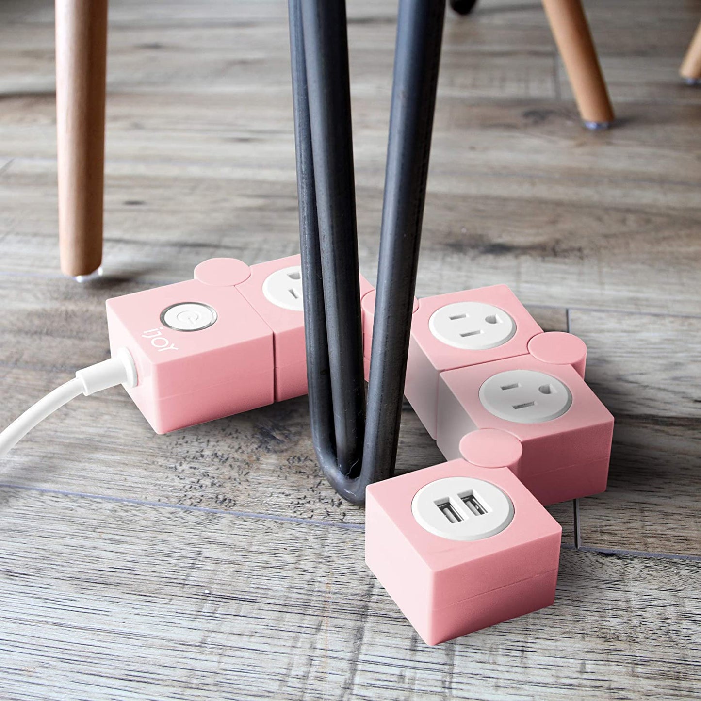 Flexible Power Strip - 3 AC Outlets and 2 USB Charging Ports