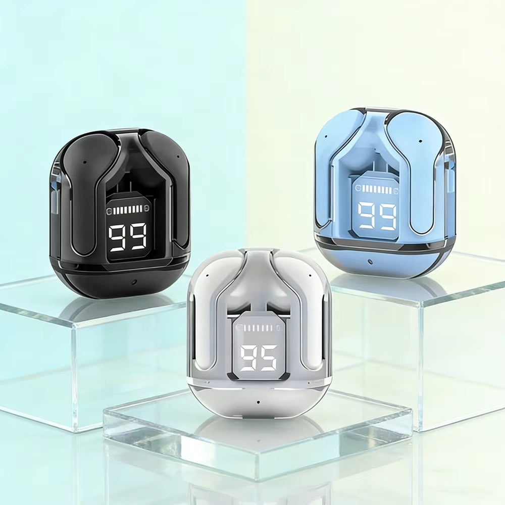 Digital Display Headset Wireless