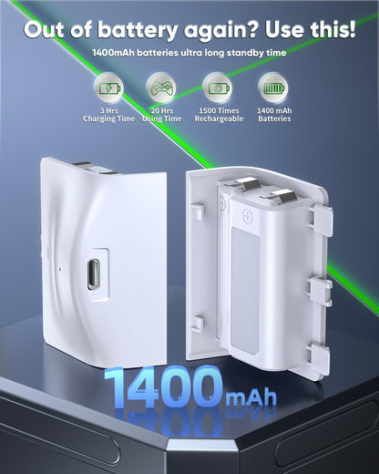 Charger Stand Cooling Fan for Xbox Series S Console/Controller