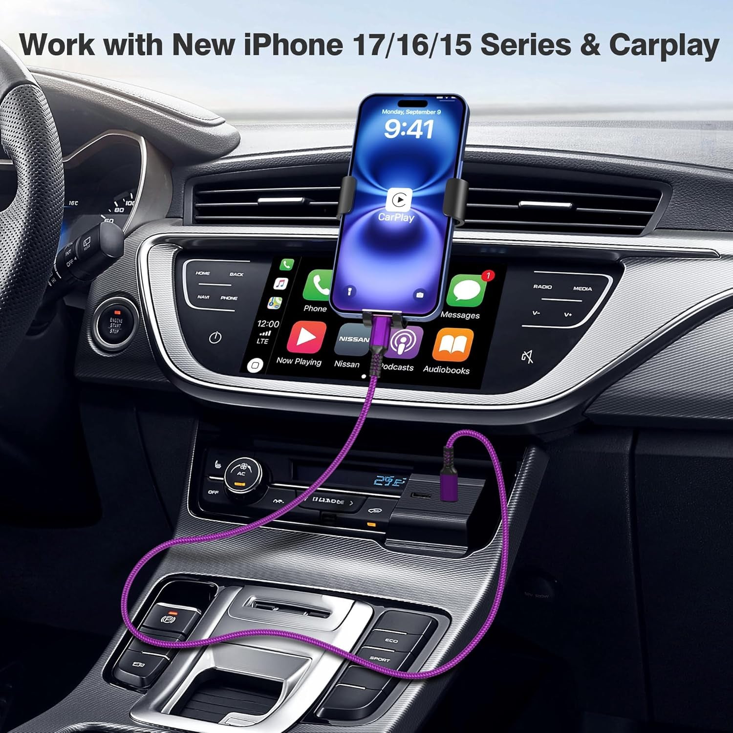 Iphone Air Charging Cord 3.3/6.6/10FT 3Pack